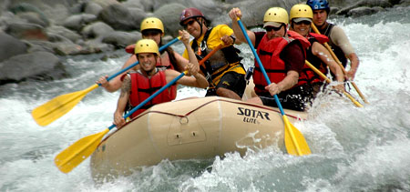 White Water Rafting in Costa Rica