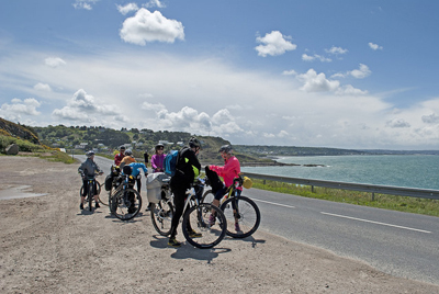 Cycling holiday in France