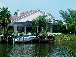 House from the water