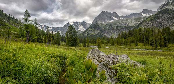 Altay Mountains, Russia