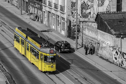 Tram in Belgrade