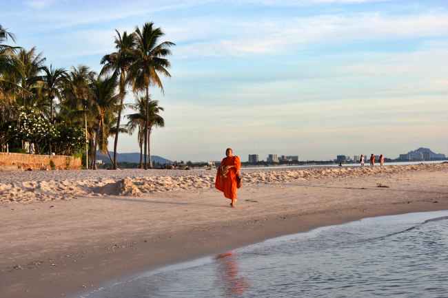 Beach in Hua Hin, Thailand