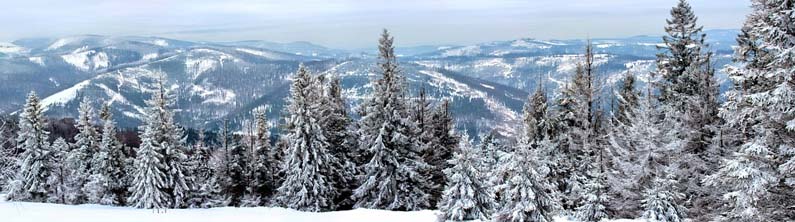 Poland in winter