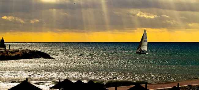 Sailing in Marbella