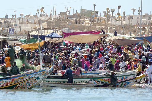 Market in Senegal