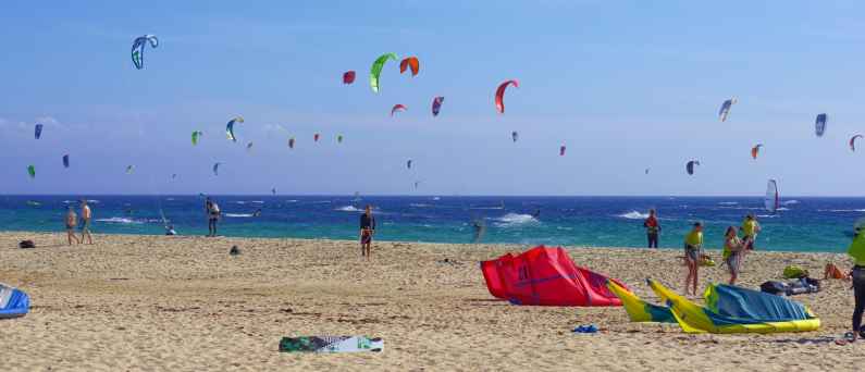 Kiteboarding in Tarifa