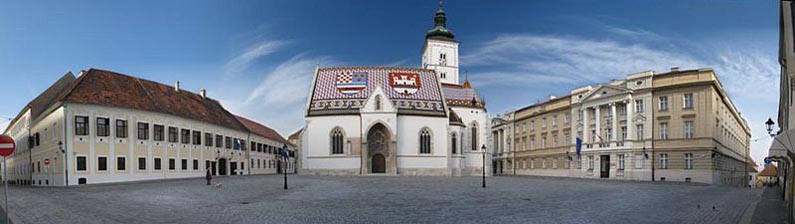 St. Mark's Church in Zagreb, Croatia