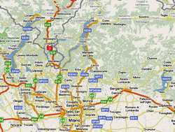 View Google Map of Italy