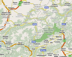 View Google Map of Italy