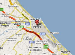 View Google Map of Italy