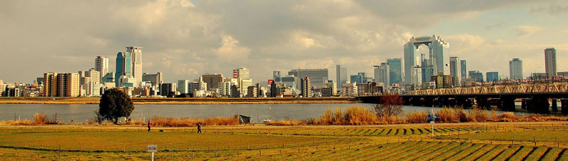 Osaka skyline