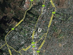 View Google Map of South Africa